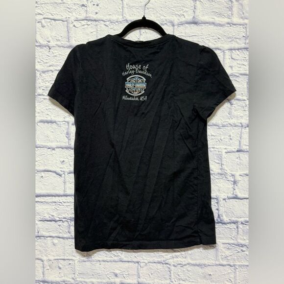 Harley Davidson Mummy Dearest v-neck tee Milwaukee - Picture 2 of 11